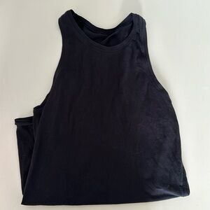 lululemon size 2 open back tank top